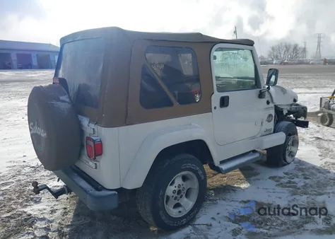 2002 Jeep Wrangler Sahara z USA, uszkodzony, nr VIN 1J4FA59SX2P735212